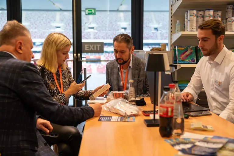 Photo from a previous ReadyStockFair edition, no. — Stands and talks 30