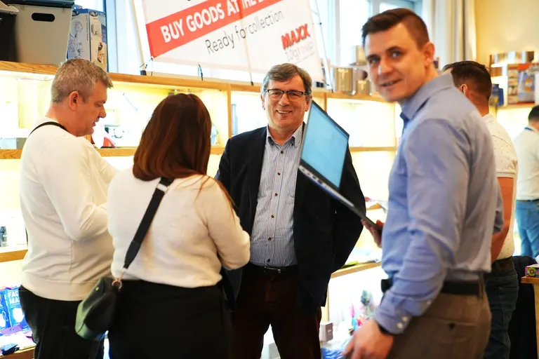 Photo from a previous ReadyStockFair edition, no. — Stands and talks 38