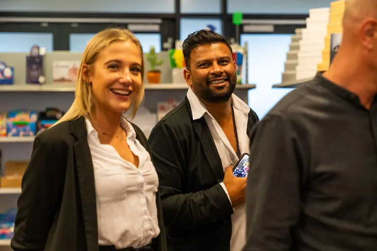 Photo from a previous ReadyStockFair edition, no. — Stands and talks 28