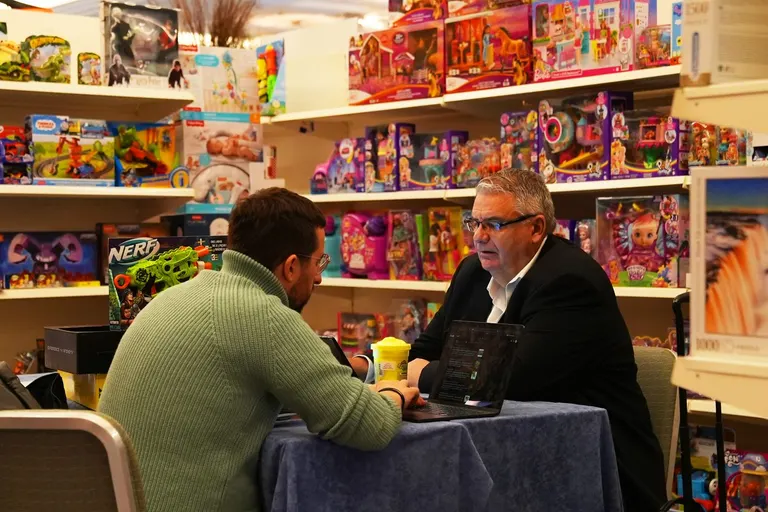 Photo from a previous ReadyStockFair edition, no. — Stands and talks 39