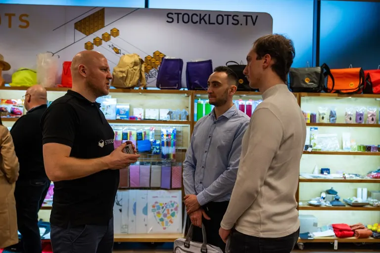 Photo from a previous ReadyStockFair edition, no. — Stands and talks 33